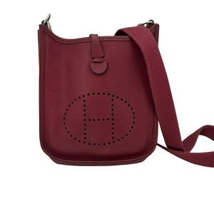 Hermes Evelyne TPM 16 Red Epsom
